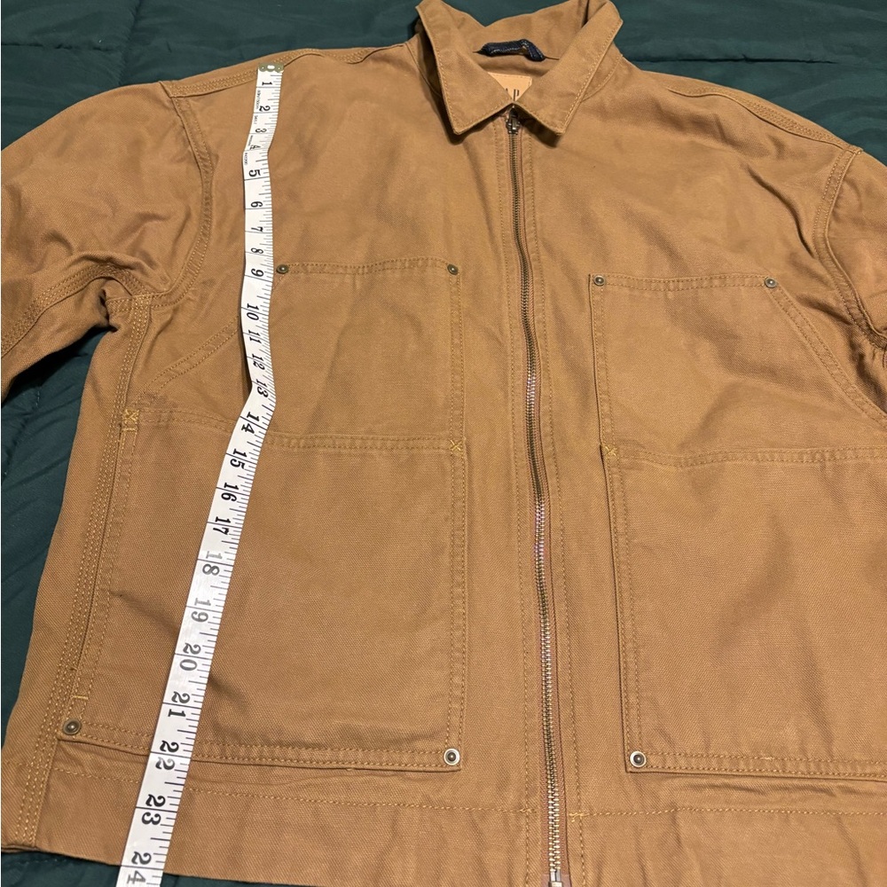 Gap Tan Jacket Size Medium Lightweight Casual Out… - image 8